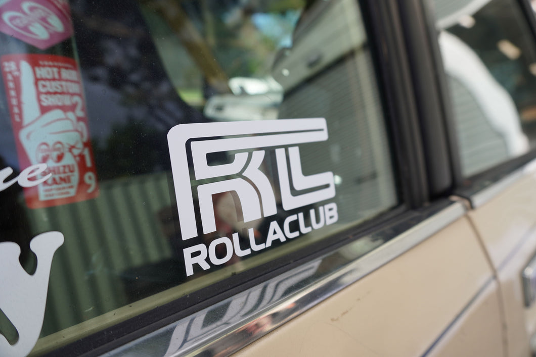 Rollaclub - Vinyl Decal (All proceeds to Lifeline)