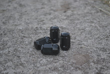 Load image into Gallery viewer, Tapered Wheel Nuts | Black &amp; Chrome | Toyota Thread

