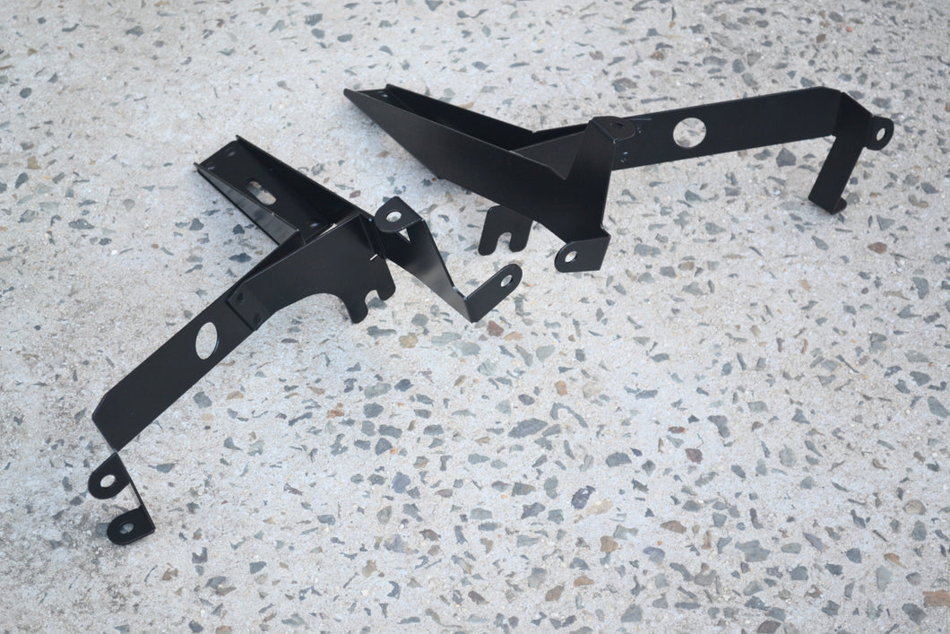 KE70 Steel Bumper Brackets - Flat Front